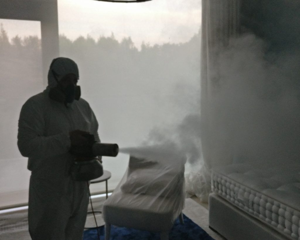 Сухой туман от запахов. Обработка сухим туманов в Магнитогорске. Цены