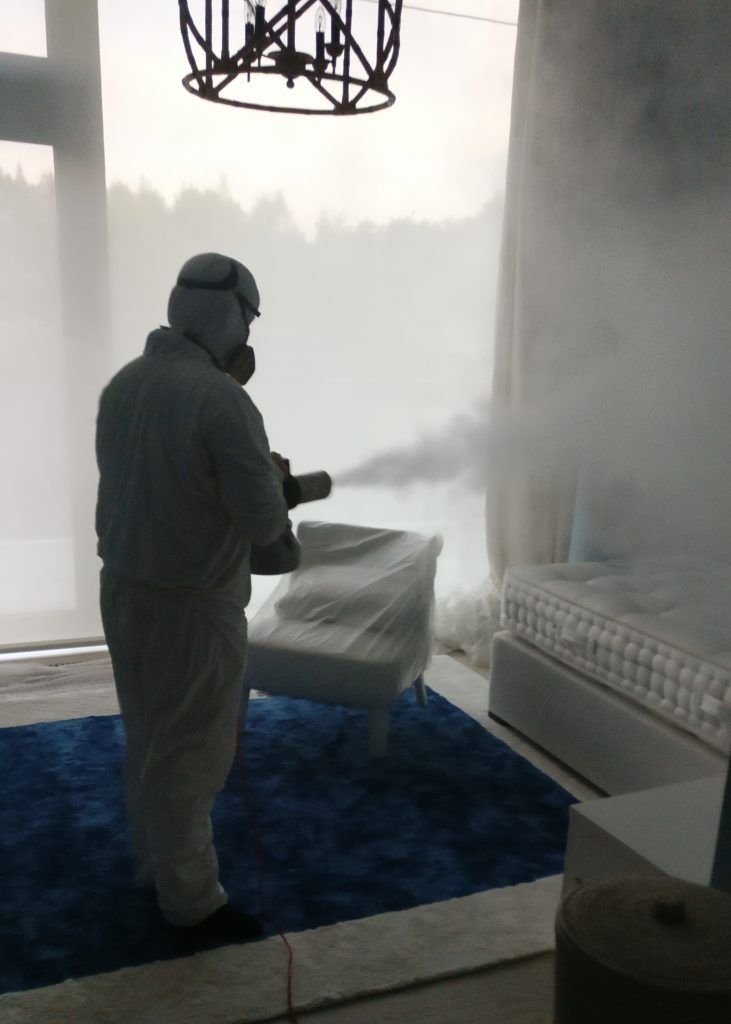 Сухой туман от запахов. Обработка сухим туманом в Магнитогорске.